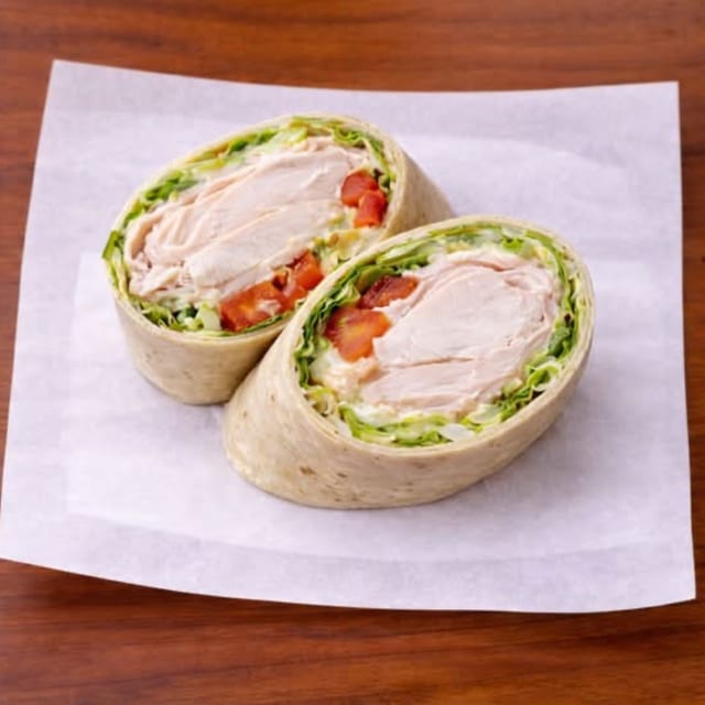TURKEY WRAP.