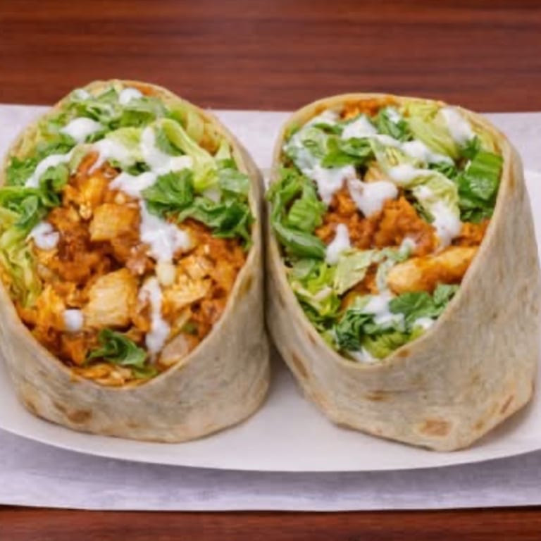 Buffalo Chicken Wrap Delight