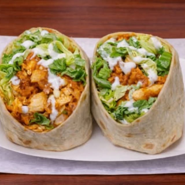 BUFFALO CHICKEN WRAP.