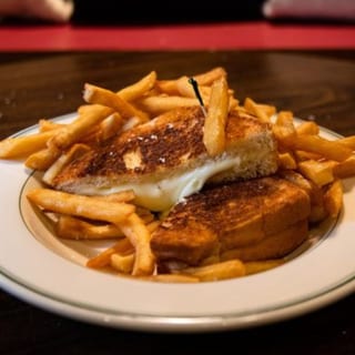 Classic grilled cheese sandwich