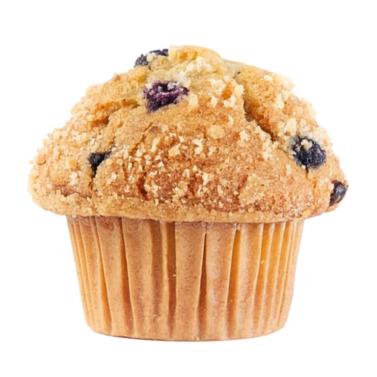 Our famous blueberry muffin
