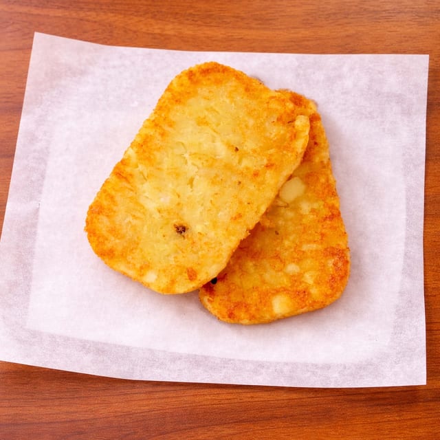 HASH BROWNS.